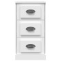 Aparador de madera contrachapada blanco 36x35,5x67,5 cm de vidaXL, Aparadores - Ref: Foro24-816216, Precio: 54,01 €, Descuent...