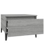 Mesa auxiliar madera contrachapada gris Sonoma 50x46x35 cm en Mesas auxiliares | Comprar online en Foru.es