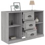 Aparador de madera contrachapada gris Sonoma 104,5x35,5x67,5 cm de vidaXL, Aparadores - Ref: Foro24-816238, Precio: 88,16 €, ...