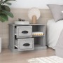 Mesita de noche gris Sonoma 60x35,5x45 cm de vidaXL, Mesitas de noche - Ref: Foro24-816374, Precio: 56,51 €, Descuento: %