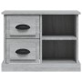 Mesita de noche gris Sonoma 60x35,5x45 cm de vidaXL, Mesitas de noche - Ref: Foro24-816374, Precio: 56,51 €, Descuento: %
