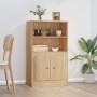 Aparador de madera contrachapada roble Sonoma 60x35,5x103,5 cm de vidaXL, Aparadores - Ref: Foro24-816315, Precio: 87,86 €, D...