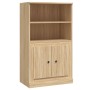 Aparador de madera contrachapada roble Sonoma 60x35,5x103,5 cm de vidaXL, Aparadores - Ref: Foro24-816315, Precio: 87,86 €, D...