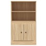 Aparador de madera contrachapada roble Sonoma 60x35,5x103,5 cm de vidaXL, Aparadores - Ref: Foro24-816315, Precio: 87,86 €, D...
