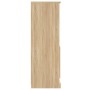 Aparador de madera contrachapada roble Sonoma 60x35,5x103,5 cm de vidaXL, Aparadores - Ref: Foro24-816315, Precio: 87,86 €, D...