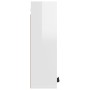 Armario de baño de pared blanco brillo 32x20x67 cm de vidaXL, Taquillas y armarios de almacenamiento - Ref: Foro24-811301, Pr...