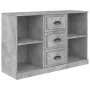 Aparador madera contrachapada gris hormigón 104,5x35,5x67,5 cm de vidaXL, Aparadores - Ref: Foro24-816236, Precio: 84,39 €, D...