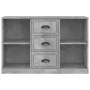 Aparador madera contrachapada gris hormigón 104,5x35,5x67,5 cm de vidaXL, Aparadores - Ref: Foro24-816236, Precio: 84,39 €, D...