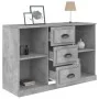 Aparador madera contrachapada gris hormigón 104,5x35,5x67,5 cm de vidaXL, Aparadores - Ref: Foro24-816236, Precio: 84,39 €, D...