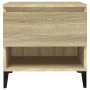 Mesa auxiliar madera contrachapada roble Sonoma 50x46x50 cm en Mesas auxiliares | Comprar online en Foru.es