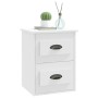 Mesitas de noche de pared 2 uds blanco 41,5x36x53 cm de vidaXL, Mesitas de noche - Ref: Foro24-816393, Precio: 64,87 €, Descu...