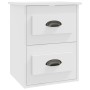 Mesitas de noche de pared 2 uds blanco 41,5x36x53 cm de vidaXL, Mesitas de noche - Ref: Foro24-816393, Precio: 64,87 €, Descu...