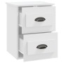 Mesitas de noche de pared 2 uds blanco 41,5x36x53 cm de vidaXL, Mesitas de noche - Ref: Foro24-816393, Precio: 64,87 €, Descu...