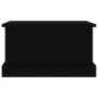 Baúl de almacenaje madera contrachapada negro 50x30x28 cm de vidaXL, Baúles de almacenamiento - Ref: Foro24-816497, Precio: 3...