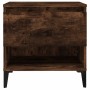 Mesa auxiliar madera contrachapada roble ahumado 50x46x50 cm en Mesas auxiliares | Comprar online en Foru.es