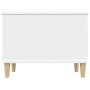 Mesa de centro madera contrachapada blanco 60x44,5x45 cm en Mesas de centro | Comprar online en Foru.es