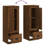 Aparador alto madera contrachapada roble marrón 36x35,5x103,5cm de vidaXL, Aparadores - Ref: Foro24-816311, Precio: 74,37 €, ...