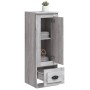 Aparador alto madera contrachapada gris Sonoma 36x35,5x103,5 cm de vidaXL, Aparadores - Ref: Foro24-816310, Precio: 83,11 €, ...