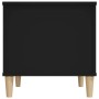 Mesa de centro madera contrachapada negro 60x44,5x45 cm en Mesas de centro | Comprar online en Foru.es