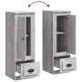 Aparador alto madera contrachapada gris Sonoma 36x35,5x103,5 cm de vidaXL, Aparadores - Ref: Foro24-816310, Precio: 83,11 €, ...