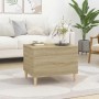 Mesa de centro madera contrachapada roble Sonoma 60x44,5x45 cm en Mesas de centro | Comprar online en Foru.es