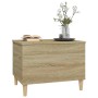 Mesa de centro madera contrachapada roble Sonoma 60x44,5x45 cm en Mesas de centro | Comprar online en Foru.es