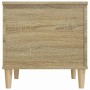 Mesa de centro madera contrachapada roble Sonoma 60x44,5x45 cm en Mesas de centro | Comprar online en Foru.es