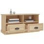 Mueble para TV madera contrachapada roble Sonoma 93x35,5x45 cm de vidaXL, Muebles TV - Ref: Foro24-816467, Precio: 60,38 €, D...
