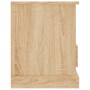 Mueble para TV madera contrachapada roble Sonoma 93x35,5x45 cm de vidaXL, Muebles TV - Ref: Foro24-816467, Precio: 60,38 €, D...