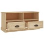 Mueble para TV madera contrachapada roble Sonoma 93x35,5x45 cm de vidaXL, Muebles TV - Ref: Foro24-816467, Precio: 60,38 €, D...