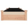 Jardinera arriate con forro madera maciza abeto 240x60x25 cm de vidaXL, Maceteros y jardineras - Ref: Foro24-364298, Precio: ...