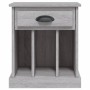 Mesitas de noche 2 unidades gris Sonoma 43x36x50 cm de vidaXL, Mesitas de noche - Ref: Foro24-816357, Precio: 66,86 €, Descue...