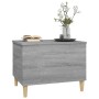 Mesa de centro madera contrachapada gris Sonoma 60x44,5x45 cm en Mesas de centro | Comprar online en Foru.es