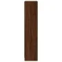 Estantería de 3 niveles contrachapada marrón roble 40x24x109 cm de vidaXL, Librerías y estanterías - Ref: Foro24-819256, Prec...