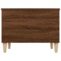 Mesa de centro madera contrachapada roble marrón 60x44,5x45 cm en Mesas de centro | Comprar online en Foru.es