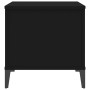Mesa de centro madera contrachapada negro 60x44,5x45 cm en Mesas de centro | Comprar online en Foru.es