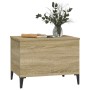 Mesa de centro madera contrachapada roble Sonoma 60x44,5x45 cm en Mesas de centro | Comprar online en Foru.es
