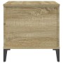 Mesa de centro madera contrachapada roble Sonoma 60x44,5x45 cm en Mesas de centro | Comprar online en Foru.es