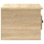 Mesita de noche de pared color roble Sonoma 41,5x36x28 cm de vidaXL, Mesitas de noche - Ref: Foro24-816382, Precio: 36,14 €, ...