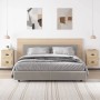 Mesita de noche de pared 2 uds color roble Sonoma 41,5x36x53 cm de vidaXL, Mesitas de noche - Ref: Foro24-816399, Precio: 78,...