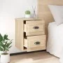 Mesita de noche de pared 2 uds color roble Sonoma 41,5x36x53 cm de vidaXL, Mesitas de noche - Ref: Foro24-816399, Precio: 77,...