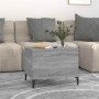 Mesa de centro madera contrachapada gris Sonoma 60x44,5x45 cm en Mesas de centro | Comprar online en Foru.es