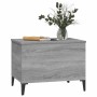 Mesa de centro madera contrachapada gris Sonoma 60x44,5x45 cm en Mesas de centro | Comprar online en Foru.es