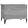 Mesa de centro madera contrachapada gris Sonoma 60x44,5x45 cm en Mesas de centro | Comprar online en Foru.es