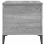 Mesa de centro madera contrachapada gris Sonoma 60x44,5x45 cm en Mesas de centro | Comprar online en Foru.es