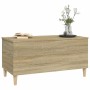 Mesa de centro madera contrachapada roble Sonoma 90x44,5x45 cm en Mesas de centro | Comprar online en Foru.es