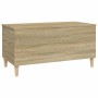 Mesa de centro madera contrachapada roble Sonoma 90x44,5x45 cm en Mesas de centro | Comprar online en Foru.es