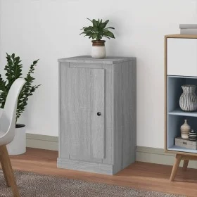 Aparador de madera contrachapada gris Sonoma 37,5x35,5x67,5 cm de vidaXL, Aparadores - Ref: Foro24-816212, Precio: 43,14 €, D...