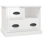 Mesita de noche blanco brillante 60x39x45 cm de vidaXL, Mesitas de noche - Ref: Foro24-816362, Precio: 63,17 €, Descuento: %