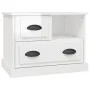 Mesita de noche blanco brillante 60x39x45 cm de vidaXL, Mesitas de noche - Ref: Foro24-816362, Precio: 62,39 €, Descuento: %